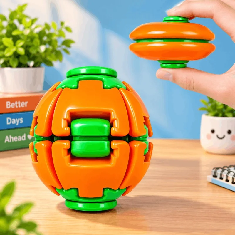 Fingertip Rotating Ball – 3D Printed Stress Relief Toy