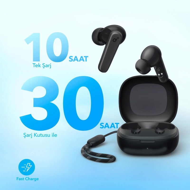 Anker Soundcore R50i True Wireless Earbuds | Bluetooth 5.3 TWS Earphones with Deep Bass & AI Clear Calls