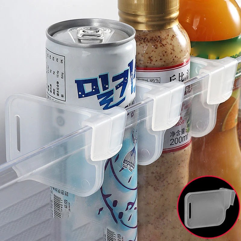 12pcs Adjustable Fridge Dividers Multi-functional Refrigerator Side Door Separator