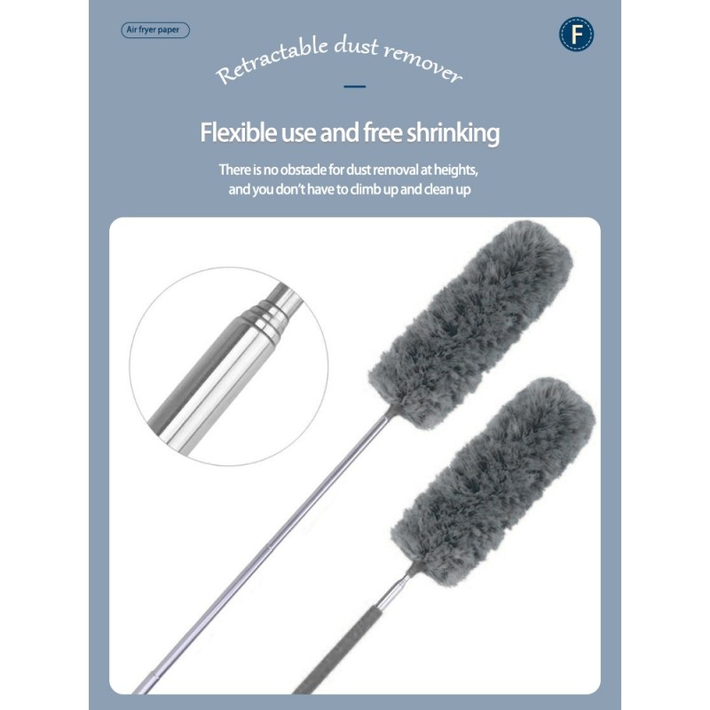 Household Microfiber Duster Cleaning Brush | Extendable Dust Cleaning Tool for Home & Office