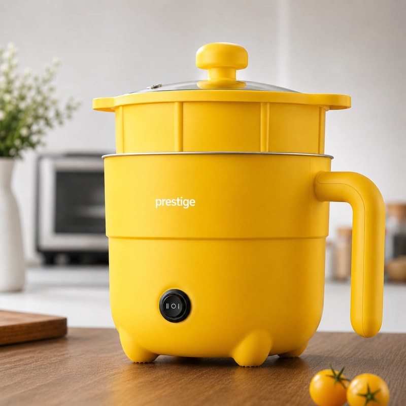 Electric Multifunction Hot Pot Mini Rice Cooker 1.8L | Non-Stick Electric Cooking Pot for 1-2 People