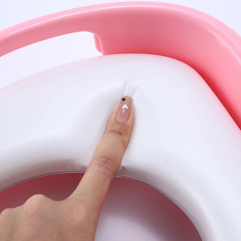 Baby Potty Training Toilet Seat | Soft Anti-Slip Toddler Toilet Training Seat with Splash Guard