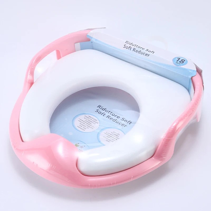 Baby Potty Training Toilet Seat | Soft Anti-Slip Toddler Toilet Training Seat with Splash Guard